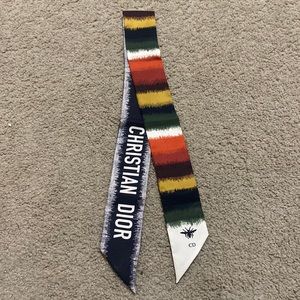 Dior D-Stripes mitzah scarf